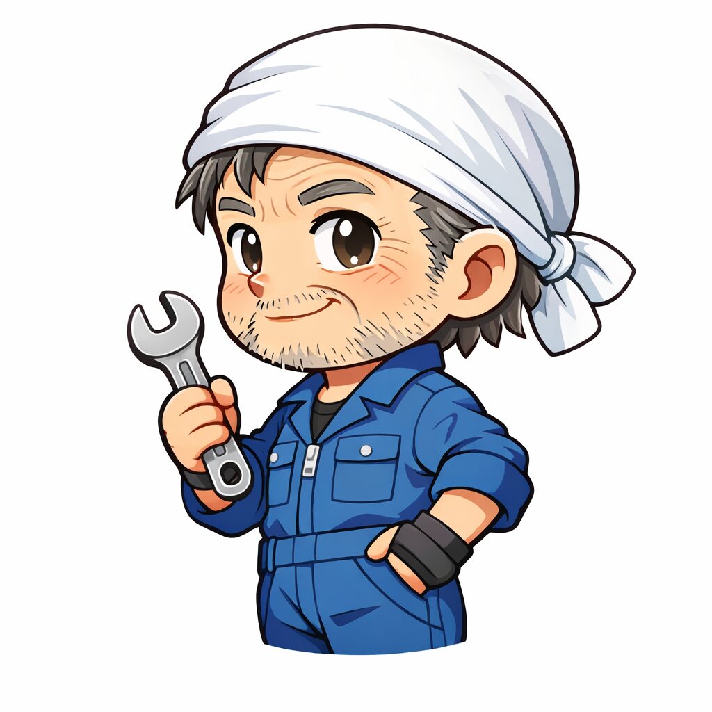 会社の元メカニックおじさん